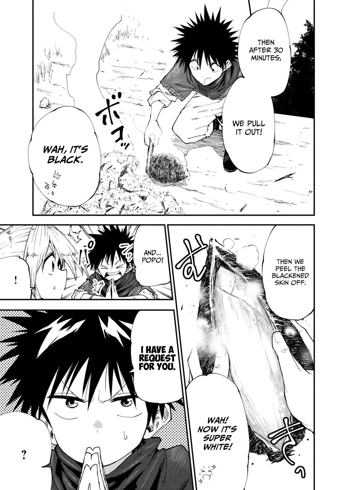 Mazumeshi Elf to Yuuboku gurashi Chapter 47 - Page 16