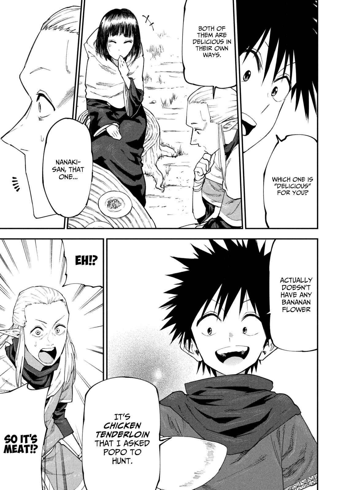 Mazumeshi Elf to Yuuboku gurashi Chapter 47 - Page 20