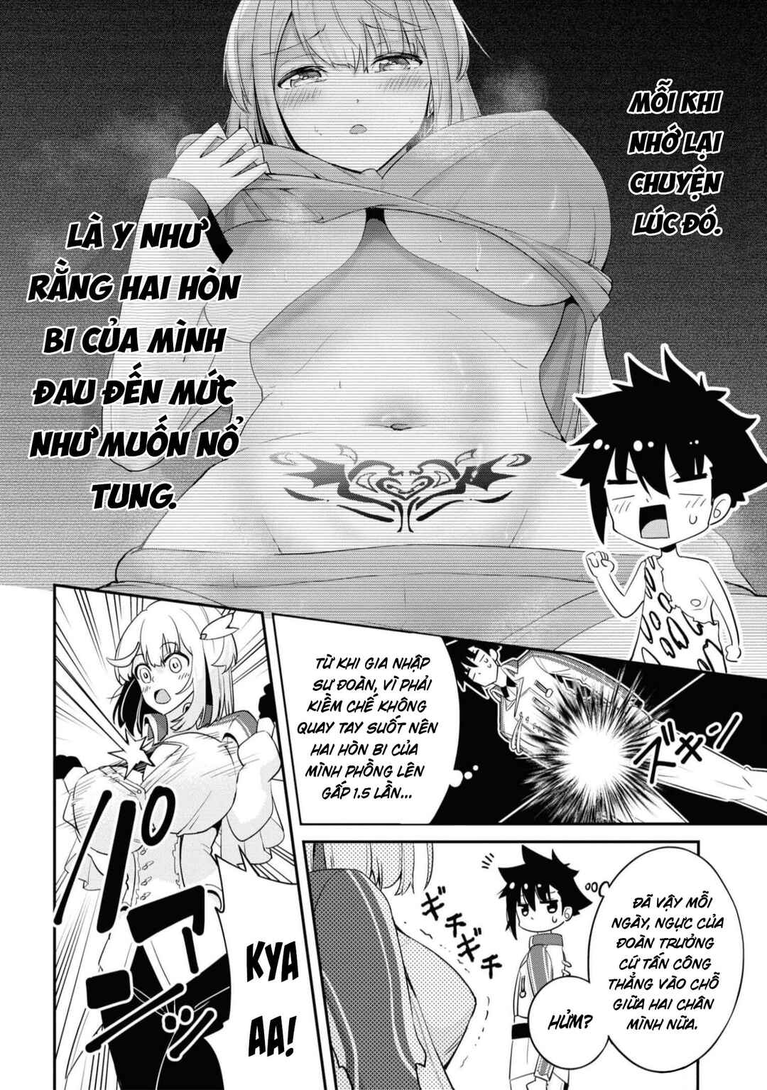 Seikishi ni Natta kedo Danchou no Oppai ga Sugosugite Kokoro ga Kiyomerarenai Chapter 13 - Page 3