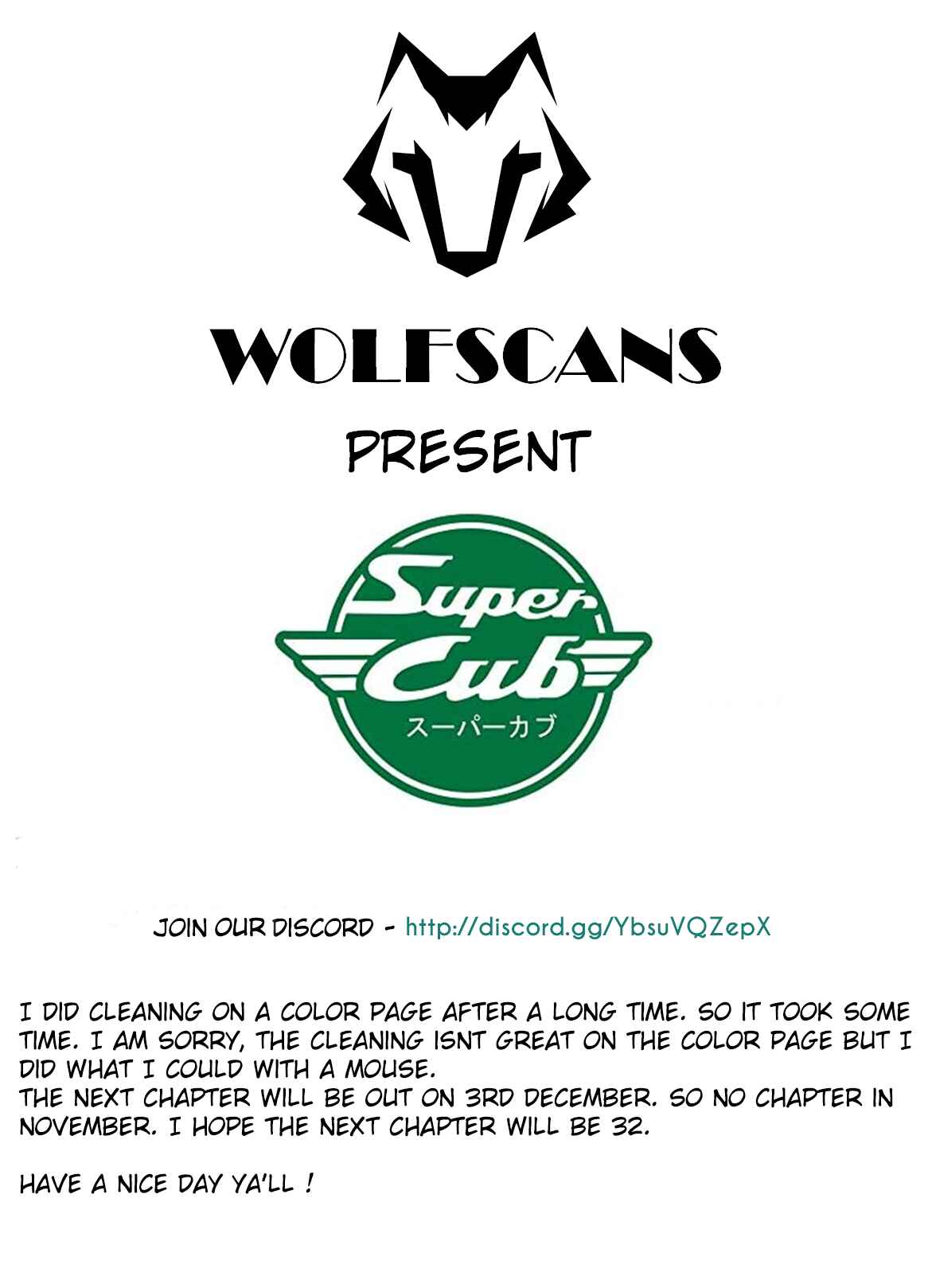 Super Cub Chapter 31.52 - Page 14