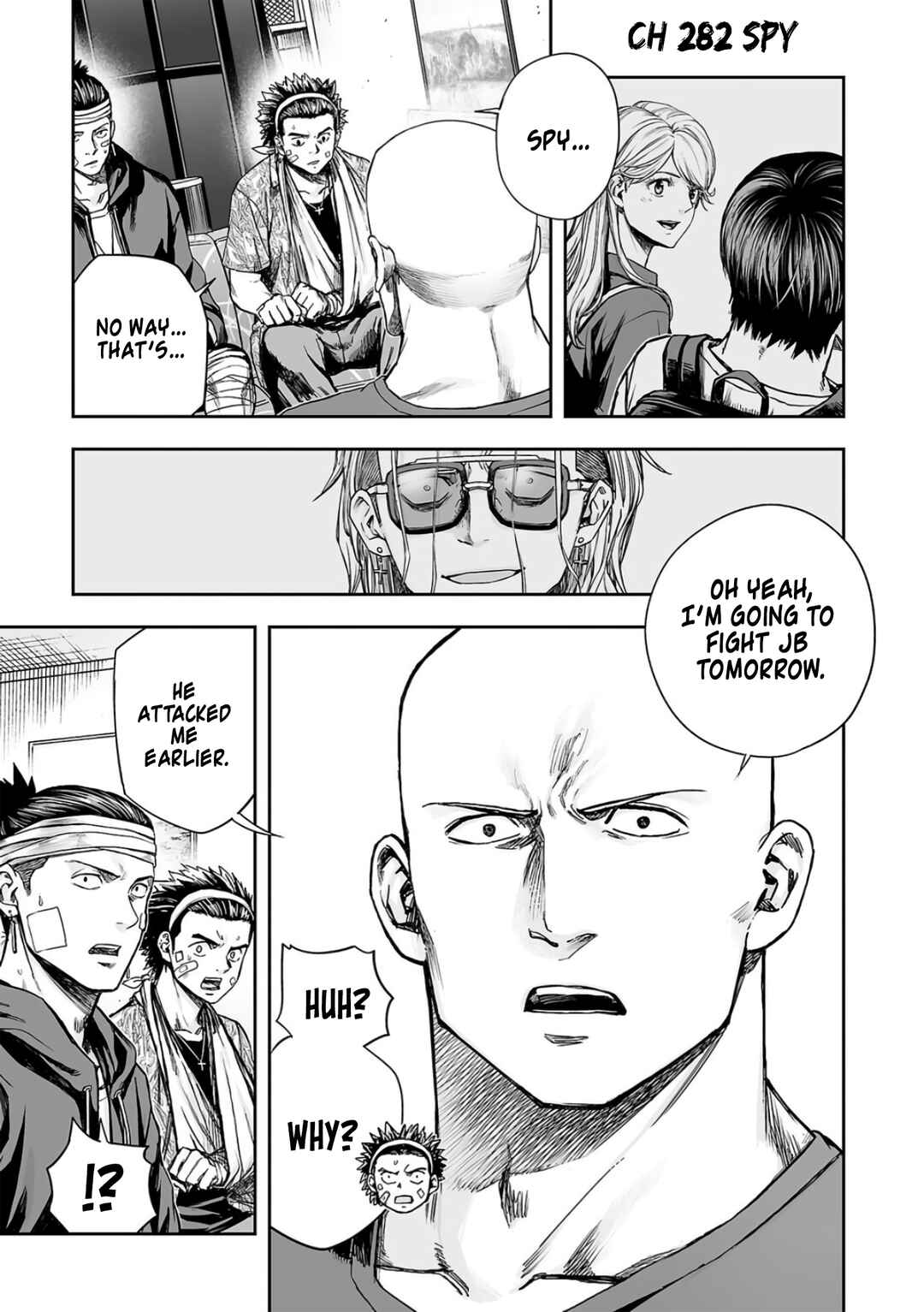 Tsuyoshi - Daremo Katenai, Aitsu ni wa Chapter 282 - Page 1