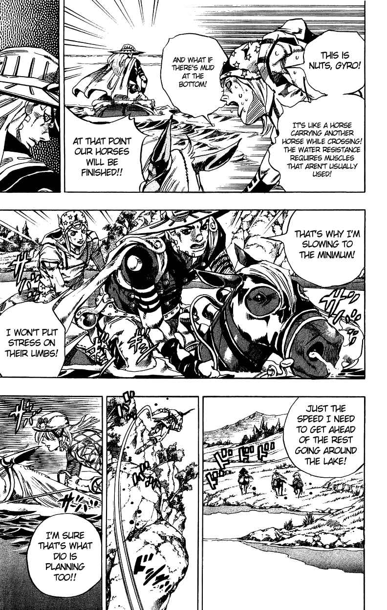 JoJo no Kimyou na Bouken: Part 7 - Steel Ball Run Chapter 32 - Page 11