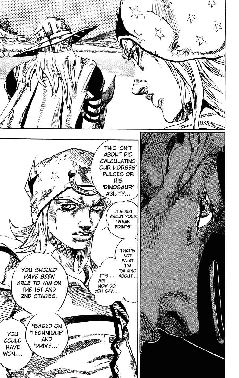 JoJo no Kimyou na Bouken: Part 7 - Steel Ball Run Chapter 32 - Page 13