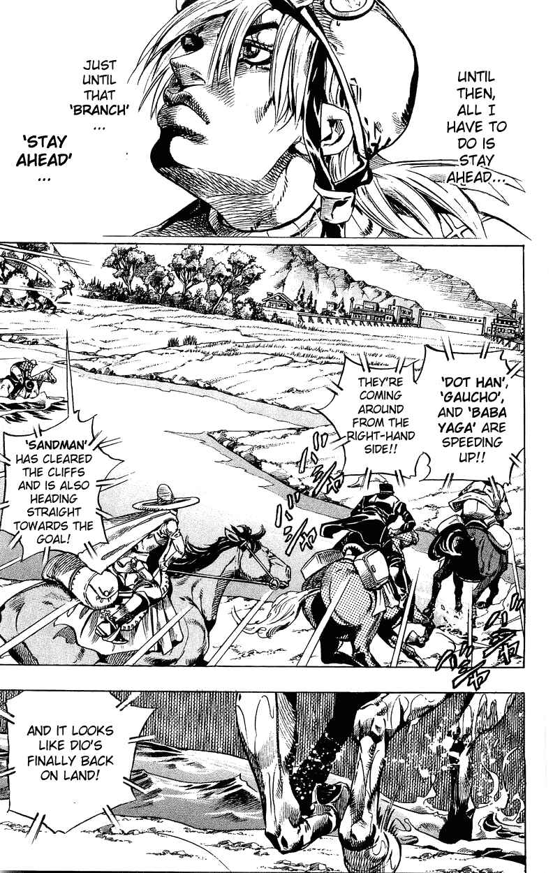 JoJo no Kimyou na Bouken: Part 7 - Steel Ball Run Chapter 32 - Page 23