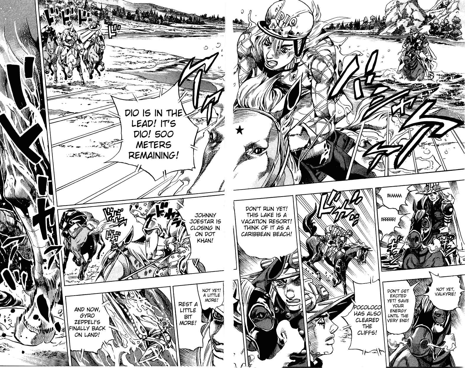 JoJo no Kimyou na Bouken: Part 7 - Steel Ball Run Chapter 32 - Page 24