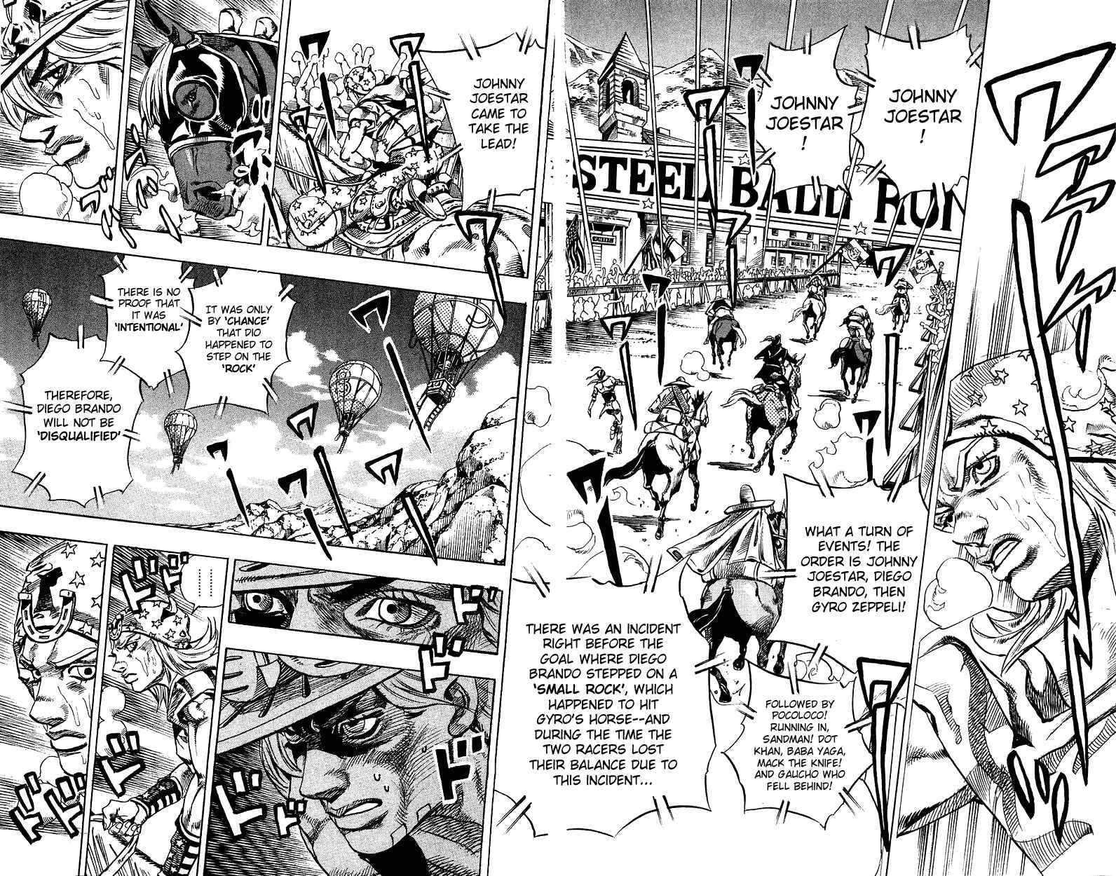 JoJo no Kimyou na Bouken: Part 7 - Steel Ball Run Chapter 32 - Page 35