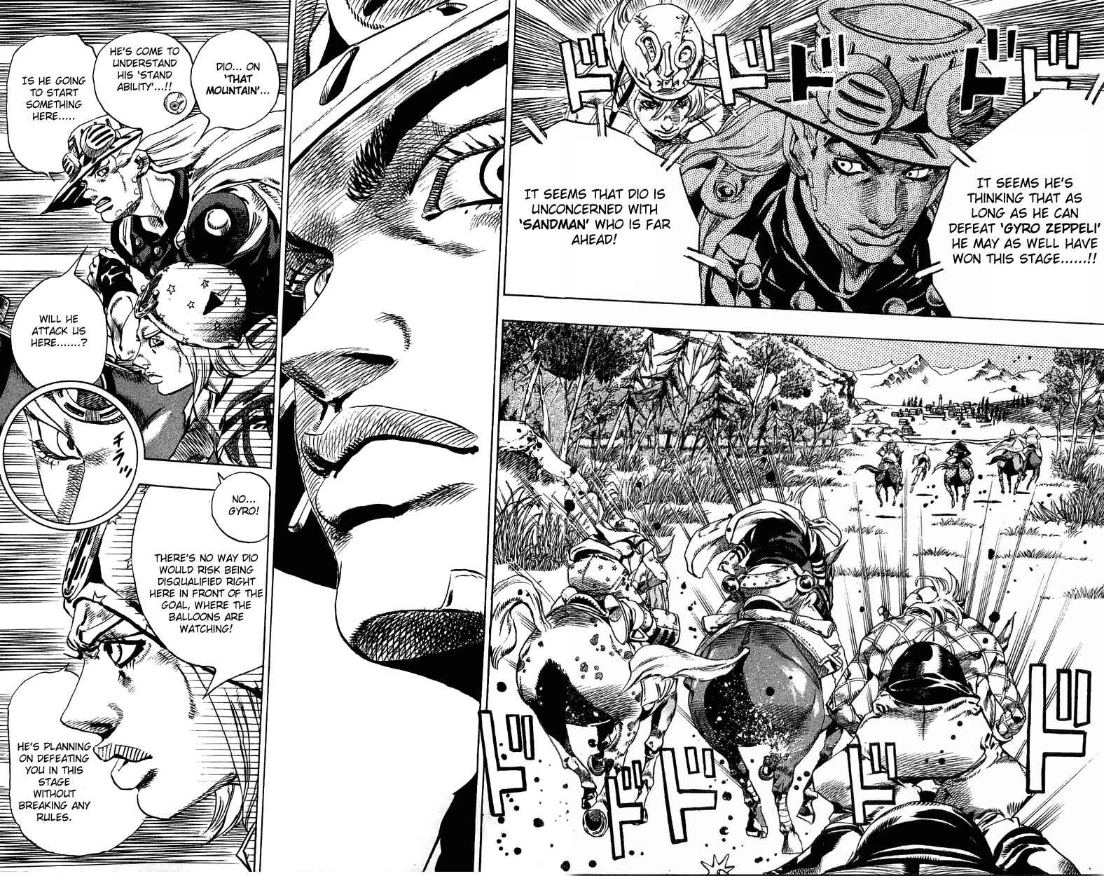 JoJo no Kimyou na Bouken: Part 7 - Steel Ball Run Chapter 32 - Page 4