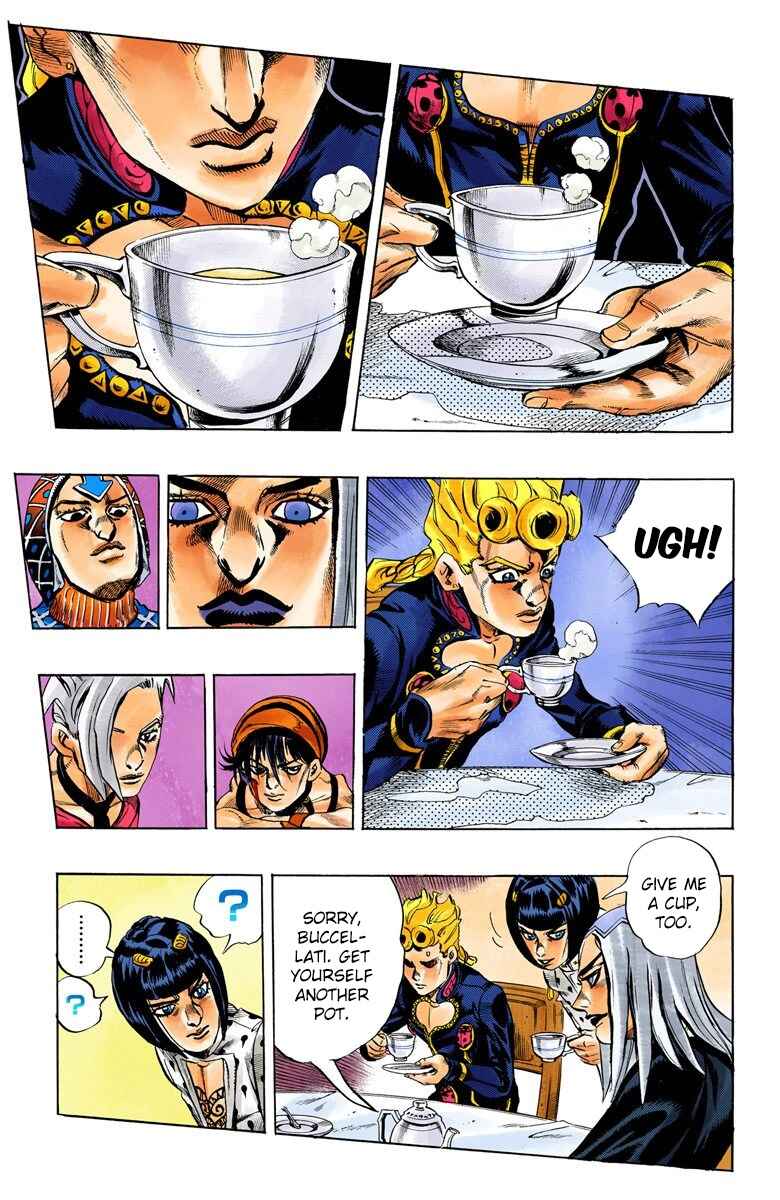 JoJo no Kimyou na Bouken: Part 5 - Ougon no Kaze Color-ban Chapter 17 - Page 16