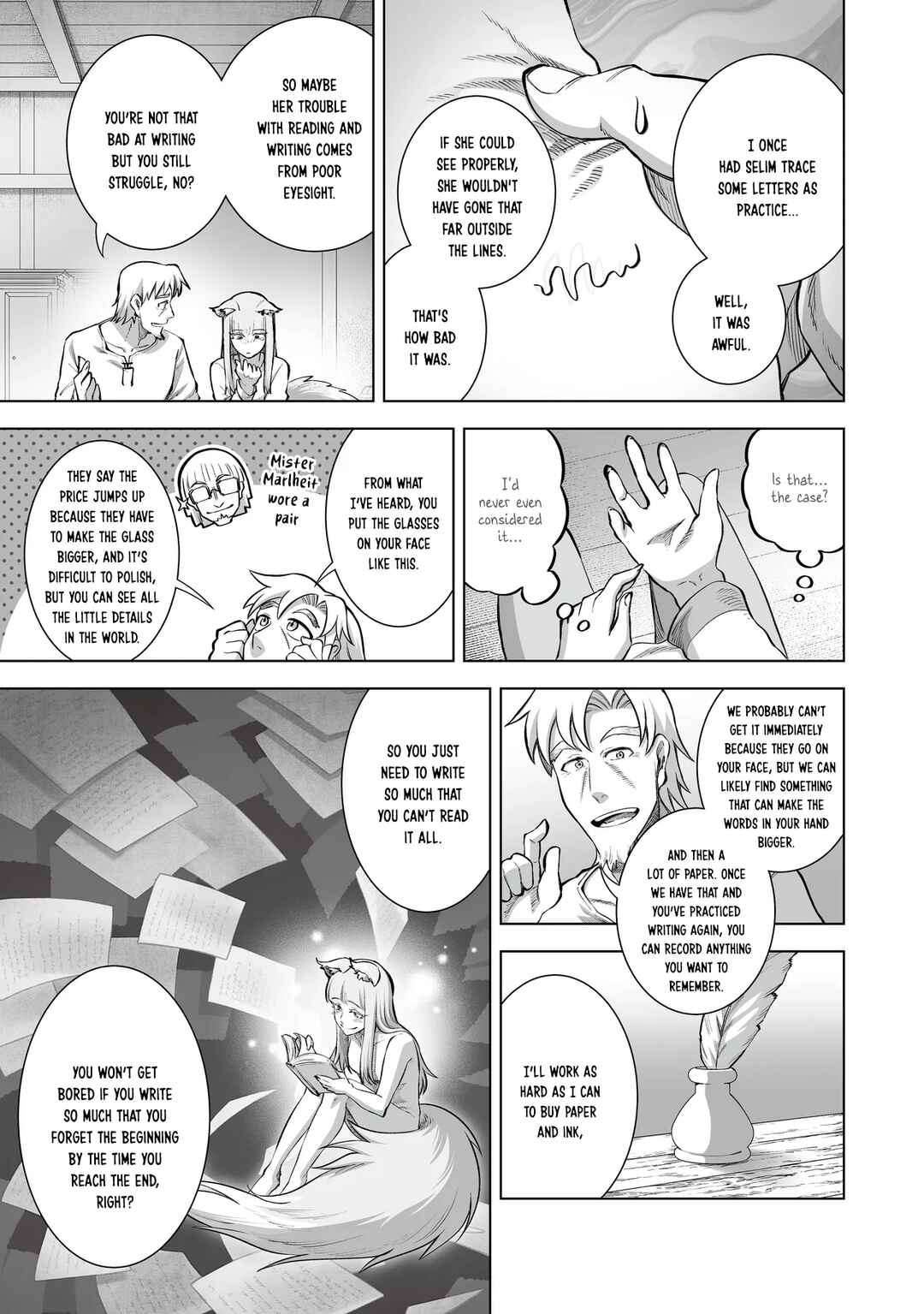 Ookami to Koushinryou: Spring Log Chapter 12 - Page 13