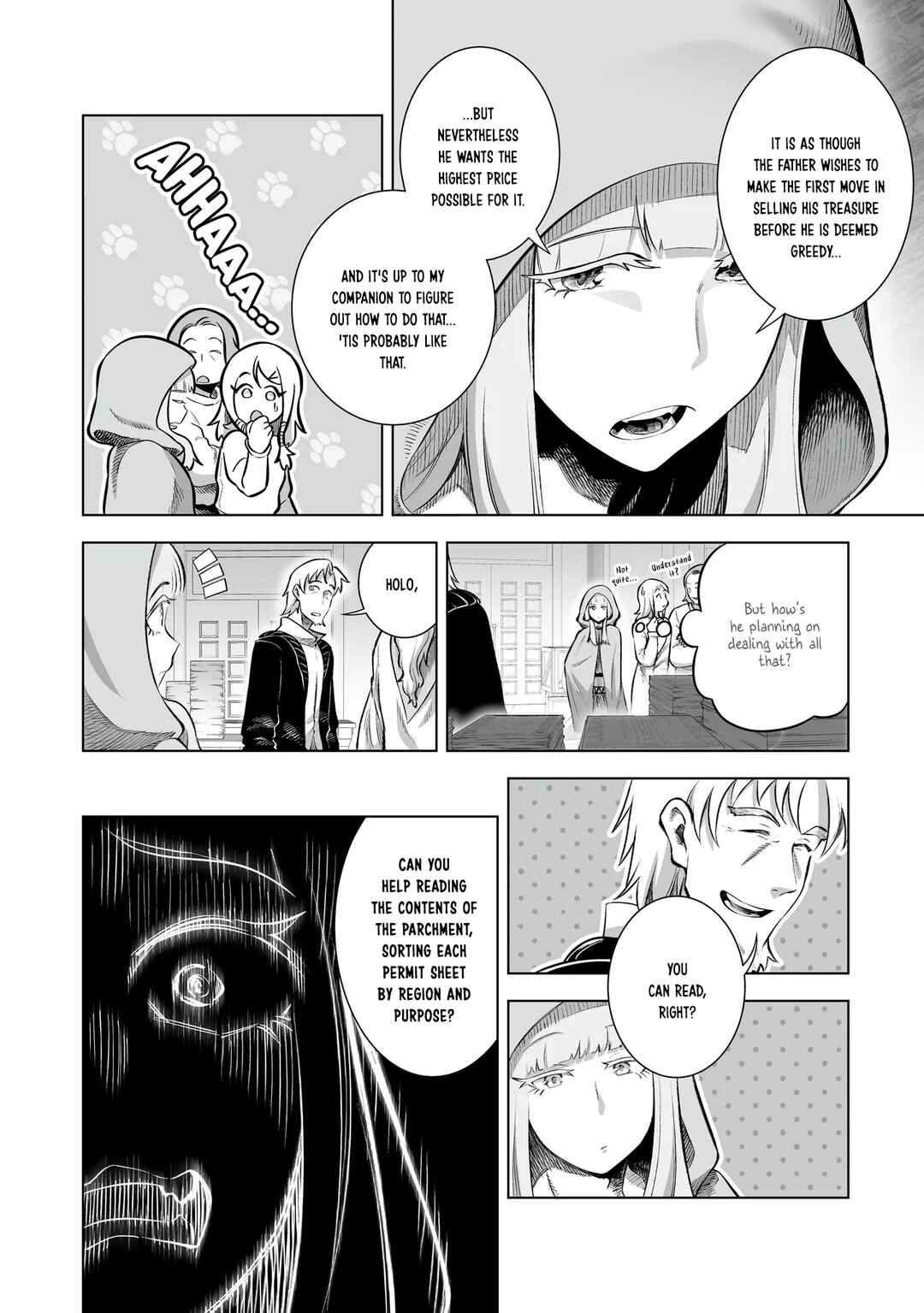 Ookami to Koushinryou: Spring Log Chapter 12 - Page 2