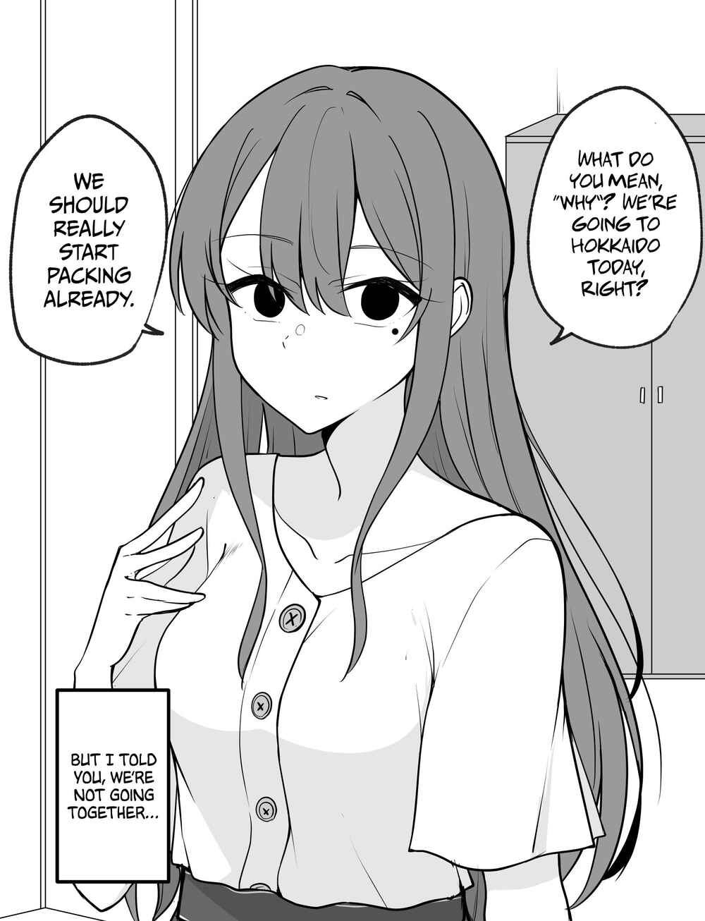 Yandere no You de Yandere ja Nai Chotto Dake Yandere na Onnanoko Chapter 7 - Page 2