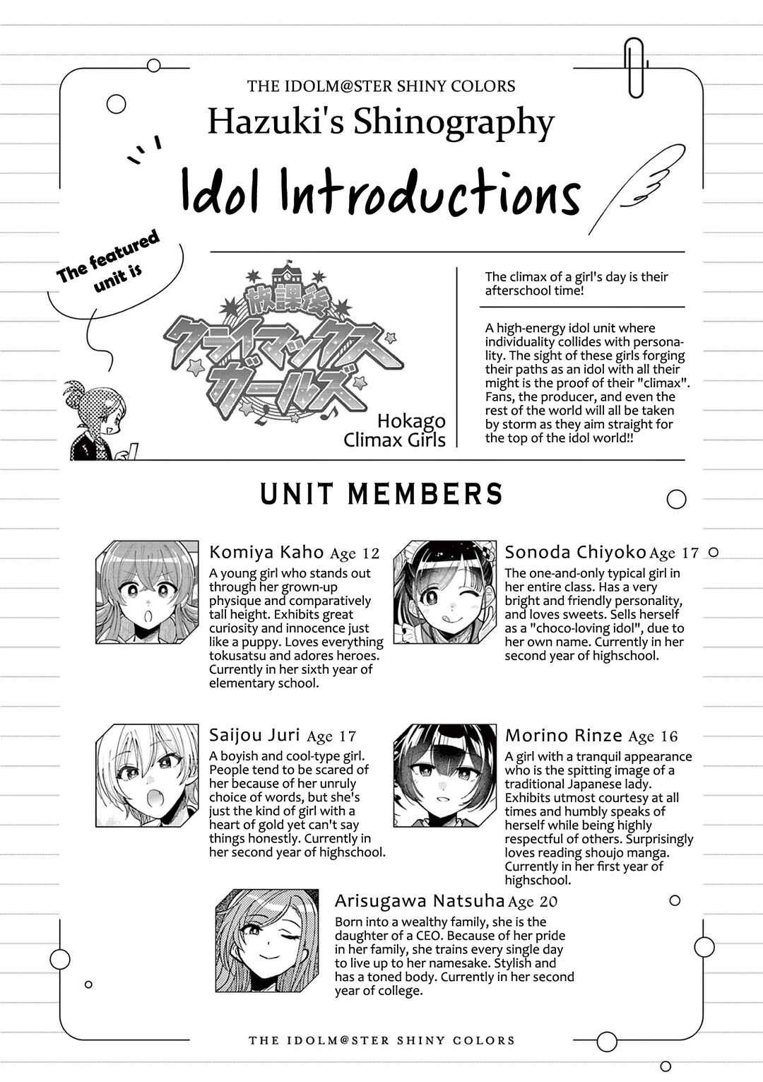 THE iDOLM@STER: Shiny Colors - Hazuki's Shinography Chapter 5.2 - Page 19