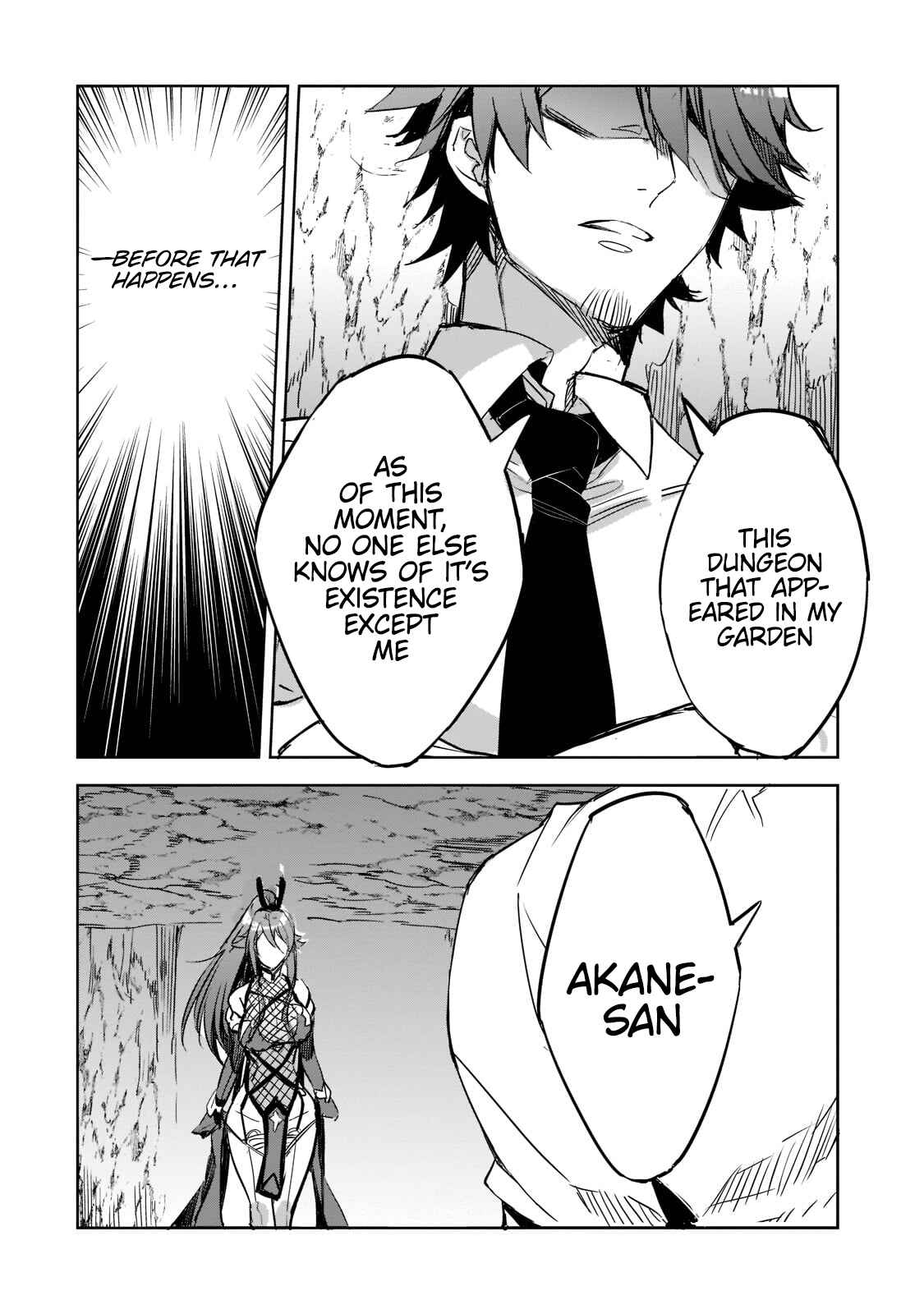 Dungeon Busters ~Chuunen Otoko desu ga Niwa ni Dungeon ga Shutsugen shita node Sekai wo Sukuimasu~ Chapter 2 - Page 35