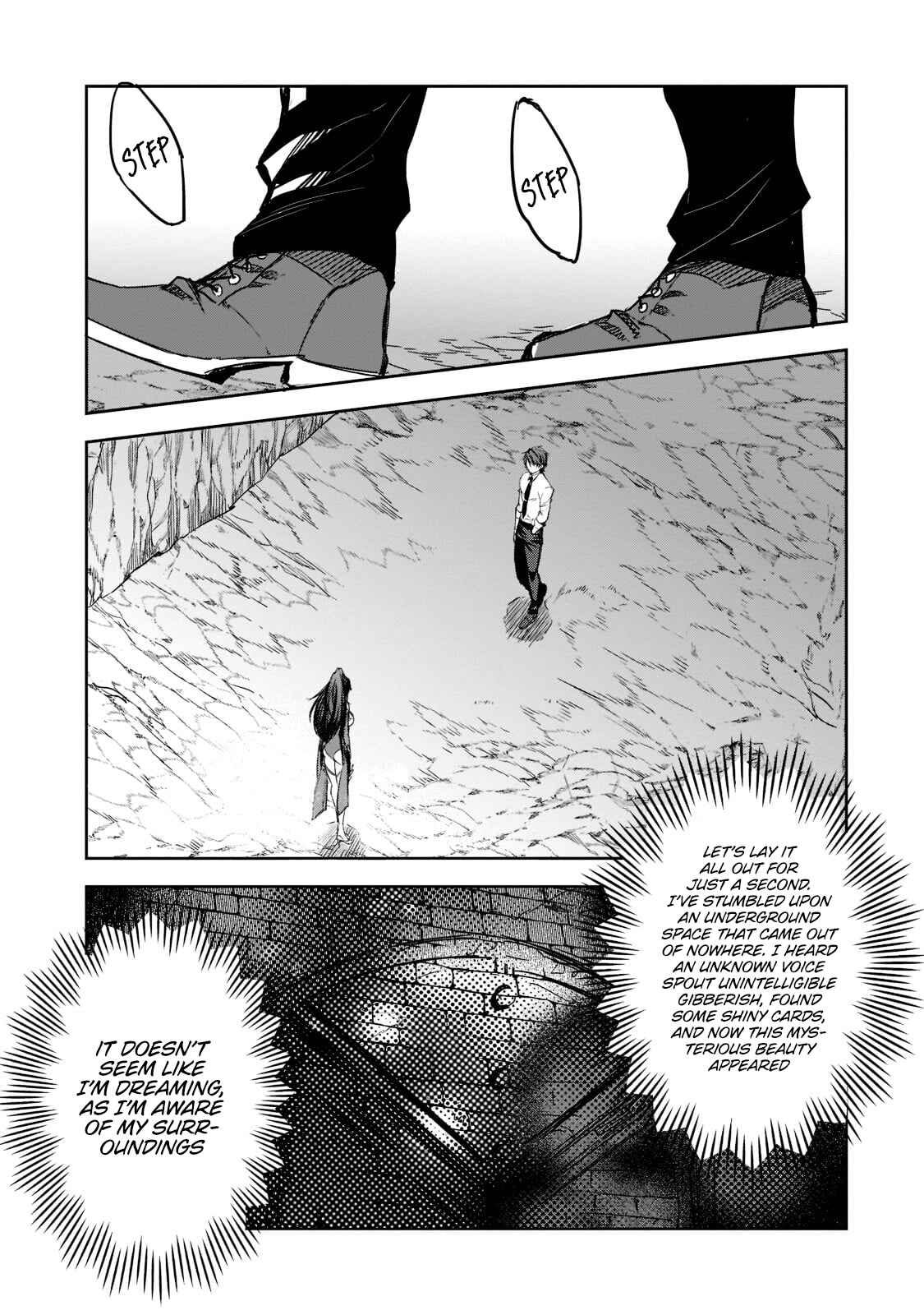 Dungeon Busters ~Chuunen Otoko desu ga Niwa ni Dungeon ga Shutsugen shita node Sekai wo Sukuimasu~ Chapter 2 - Page 6