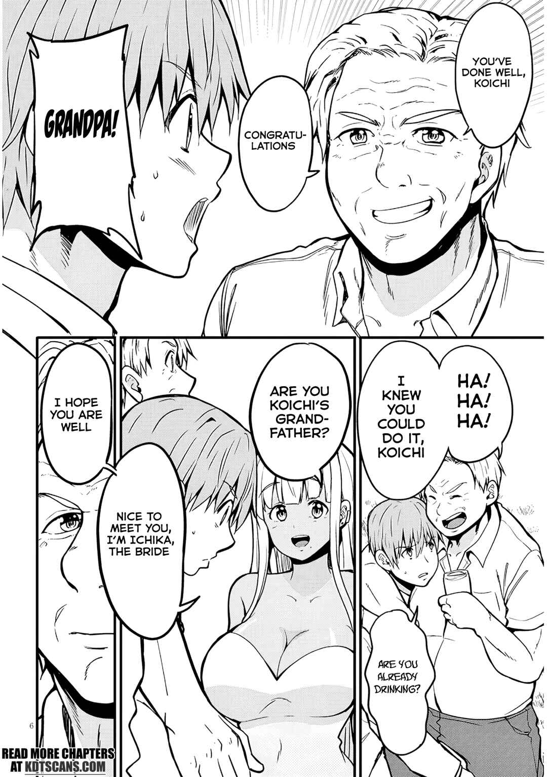 Inaka no Kuro Gal JK to Kekkon Shimashita Chapter 11 - Page 6