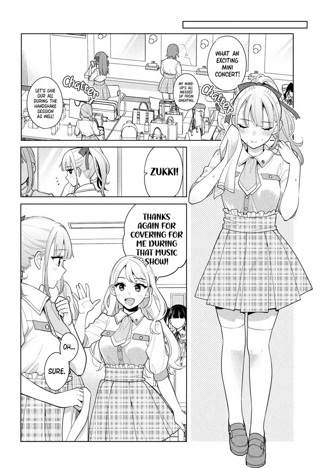 Watashi o Center ni suru to Chikaimasu ka? Chapter 6 - Page 14