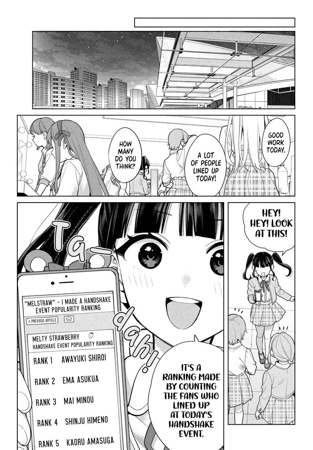 Watashi o Center ni suru to Chikaimasu ka? Chapter 6 - Page 38