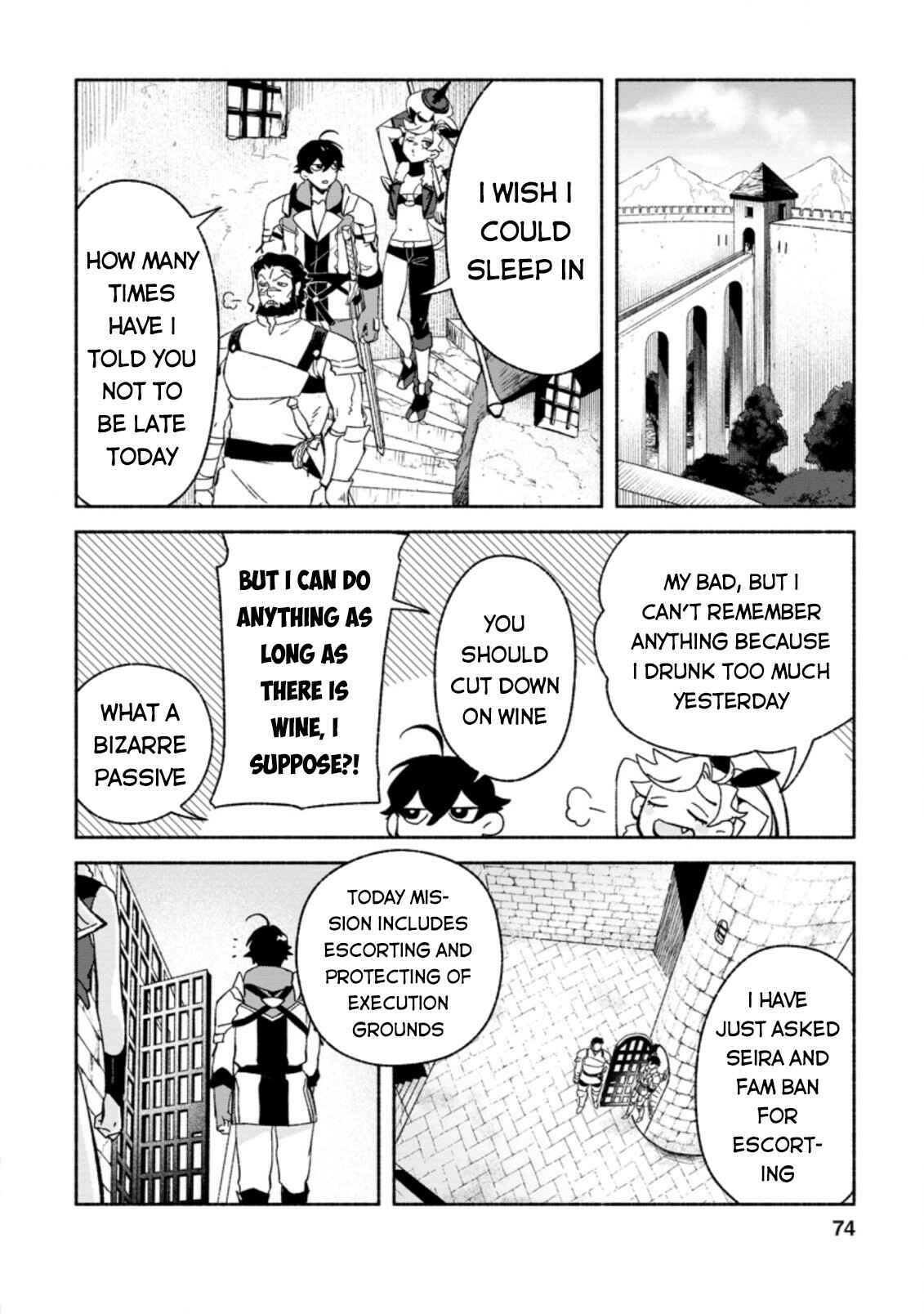 Sono Monban, Saikyou ni Tsuki: Tsuihou Sareta Bougyoryoku 9999 no Senshi, Outo no Monban to shite Musou Suru Chapter 8 - Page 13