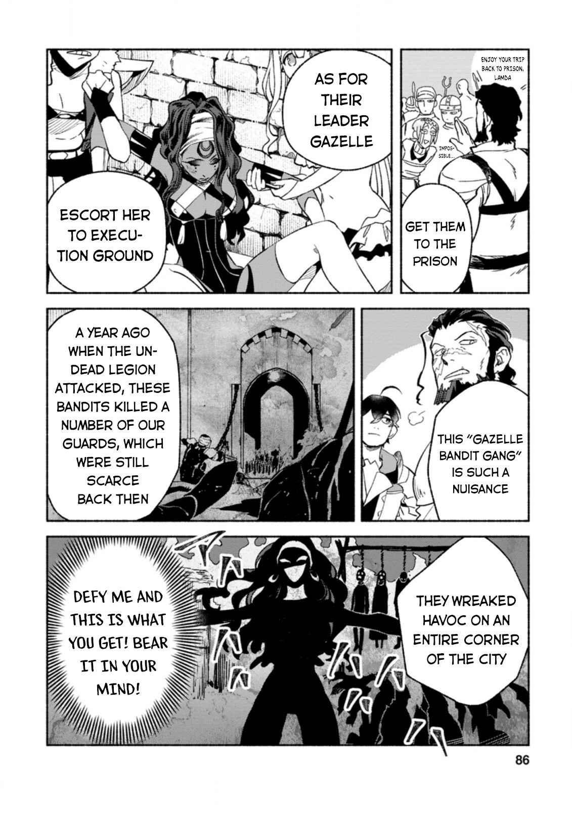 Sono Monban, Saikyou ni Tsuki: Tsuihou Sareta Bougyoryoku 9999 no Senshi, Outo no Monban to shite Musou Suru Chapter 8 - Page 25