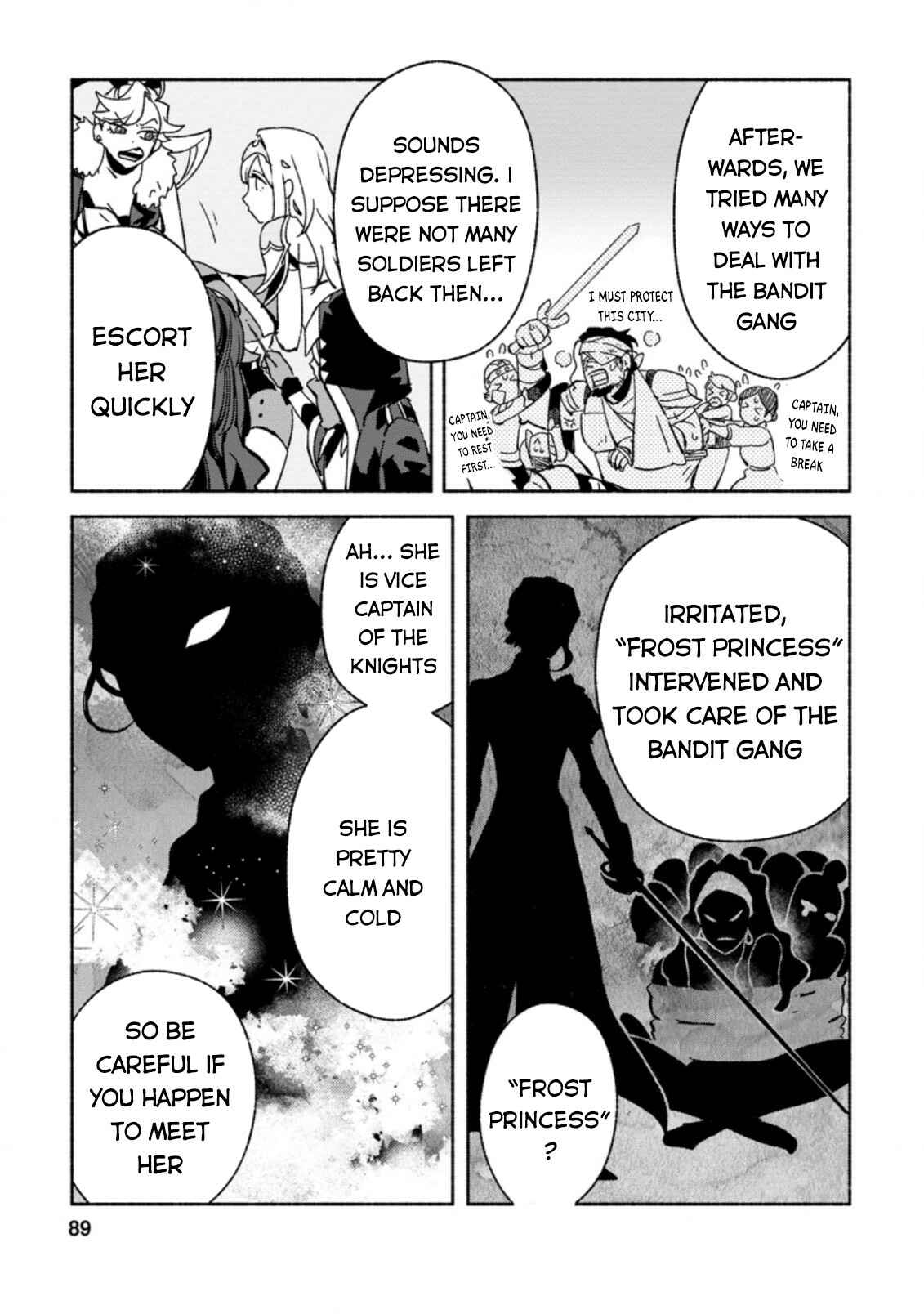 Sono Monban, Saikyou ni Tsuki: Tsuihou Sareta Bougyoryoku 9999 no Senshi, Outo no Monban to shite Musou Suru Chapter 8 - Page 28