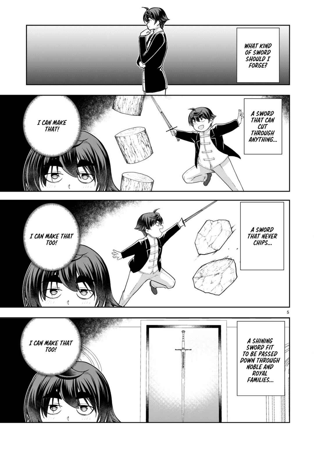 Botsuraku Yotei Nanode, Kajishokunin o Mezasu Chapter 74 - Page 5