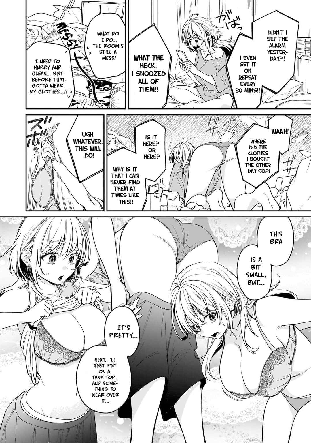 Kuse Tsuyo Kanojo wa Toko ni Izanau Chapter 5.6 - Page 2