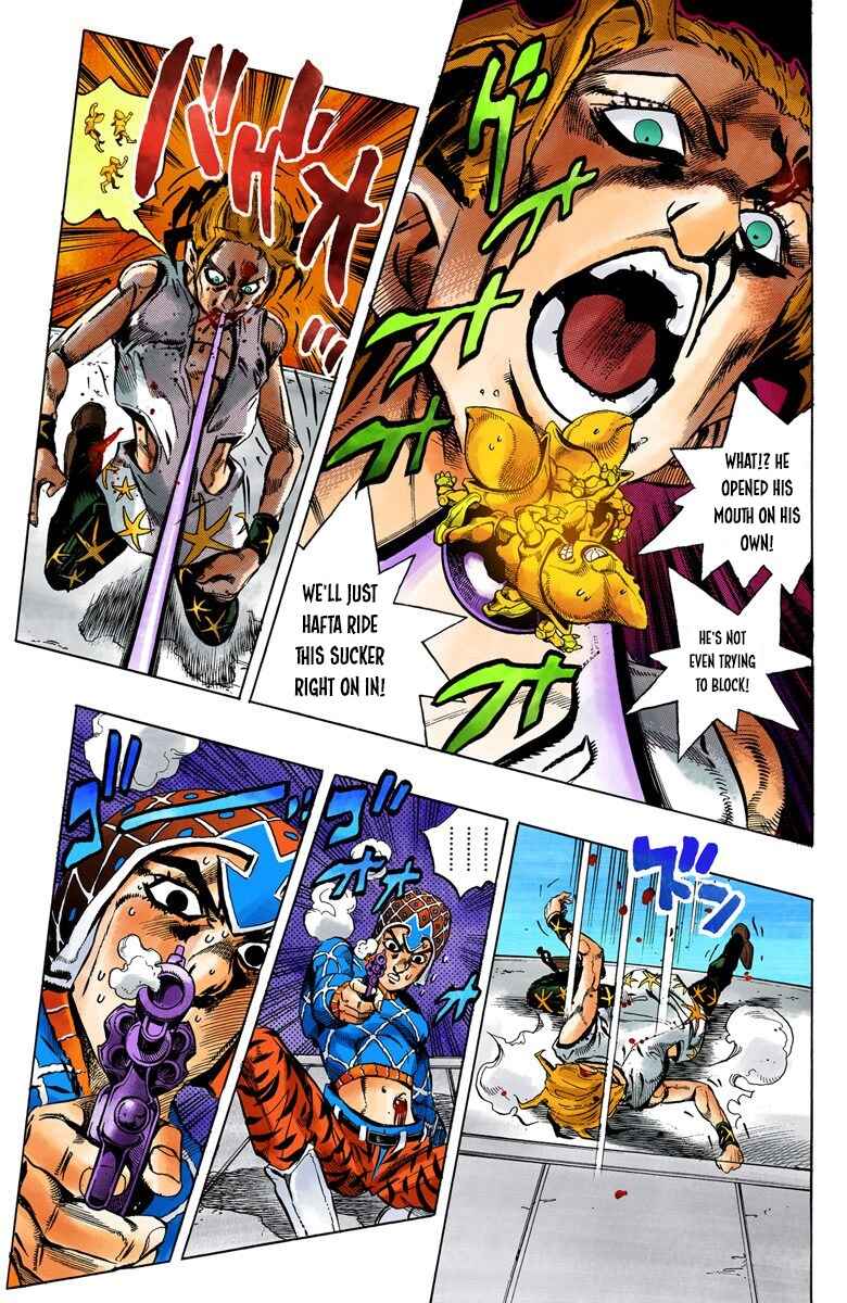 JoJo no Kimyou na Bouken: Part 5 - Ougon no Kaze Color-ban Chapter 28 - Page 10
