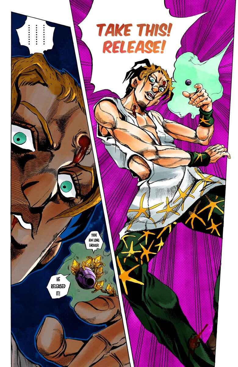 JoJo no Kimyou na Bouken: Part 5 - Ougon no Kaze Color-ban Chapter 28 - Page 13