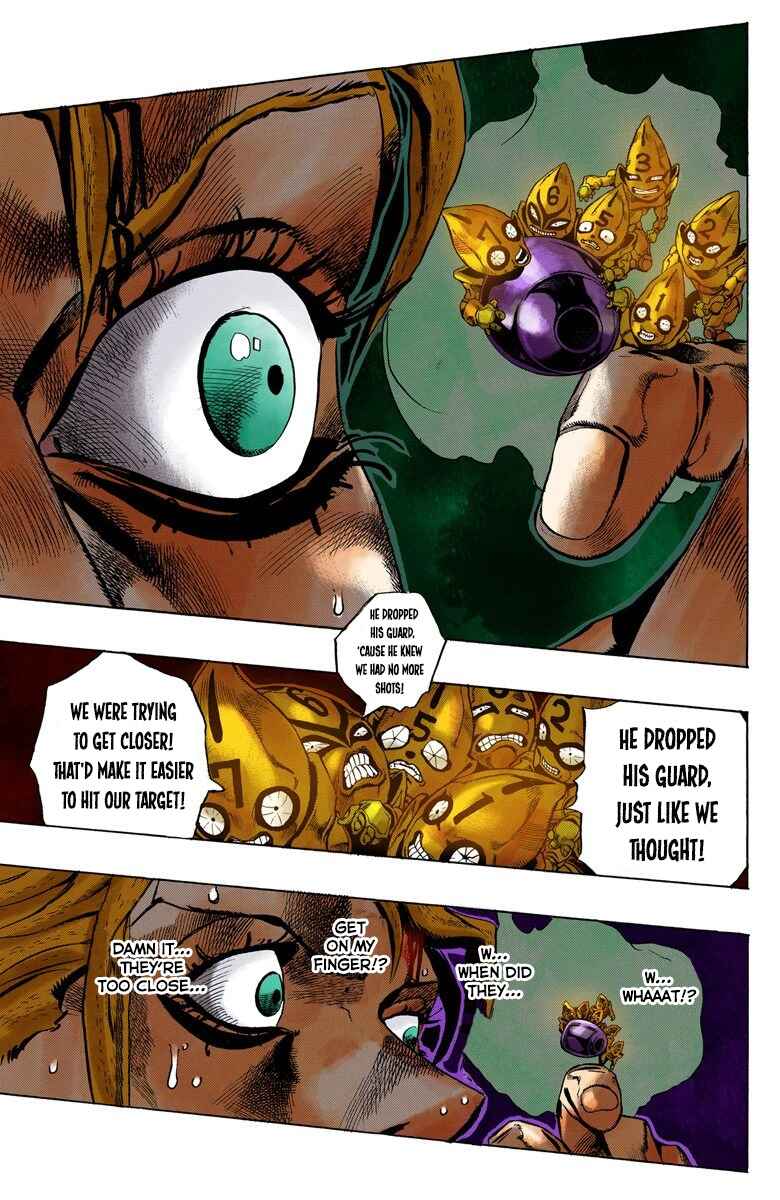 JoJo no Kimyou na Bouken: Part 5 - Ougon no Kaze Color-ban Chapter 28 - Page 14