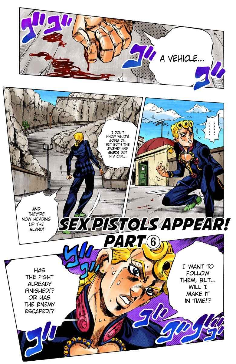 JoJo no Kimyou na Bouken: Part 5 - Ougon no Kaze Color-ban Chapter 28 - Page 2