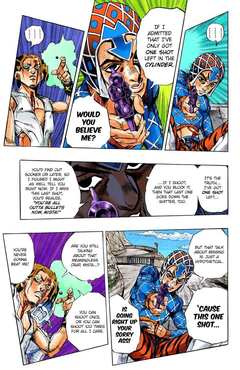 JoJo no Kimyou na Bouken: Part 5 - Ougon no Kaze Color-ban Chapter 28 - Page 6