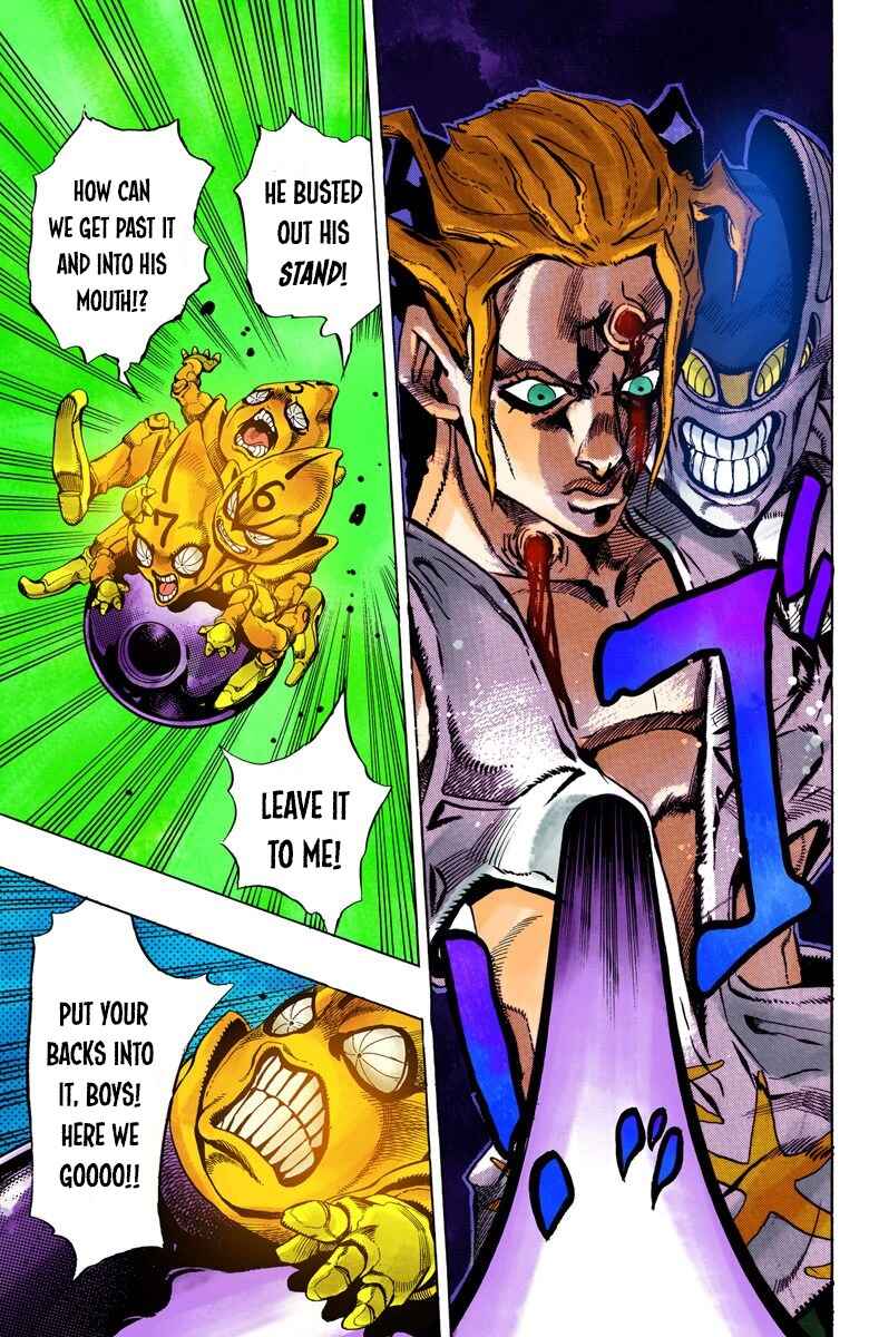 JoJo no Kimyou na Bouken: Part 5 - Ougon no Kaze Color-ban Chapter 28 - Page 8