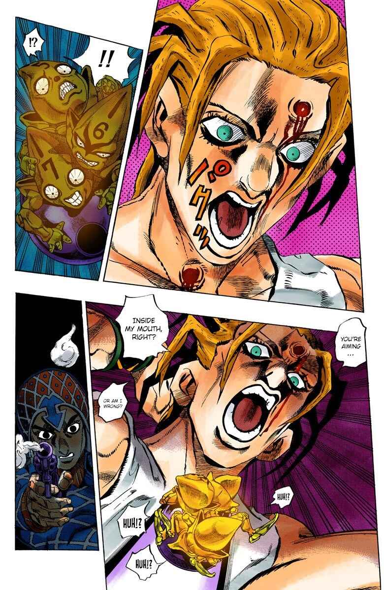 JoJo no Kimyou na Bouken: Part 5 - Ougon no Kaze Color-ban Chapter 28 - Page 9