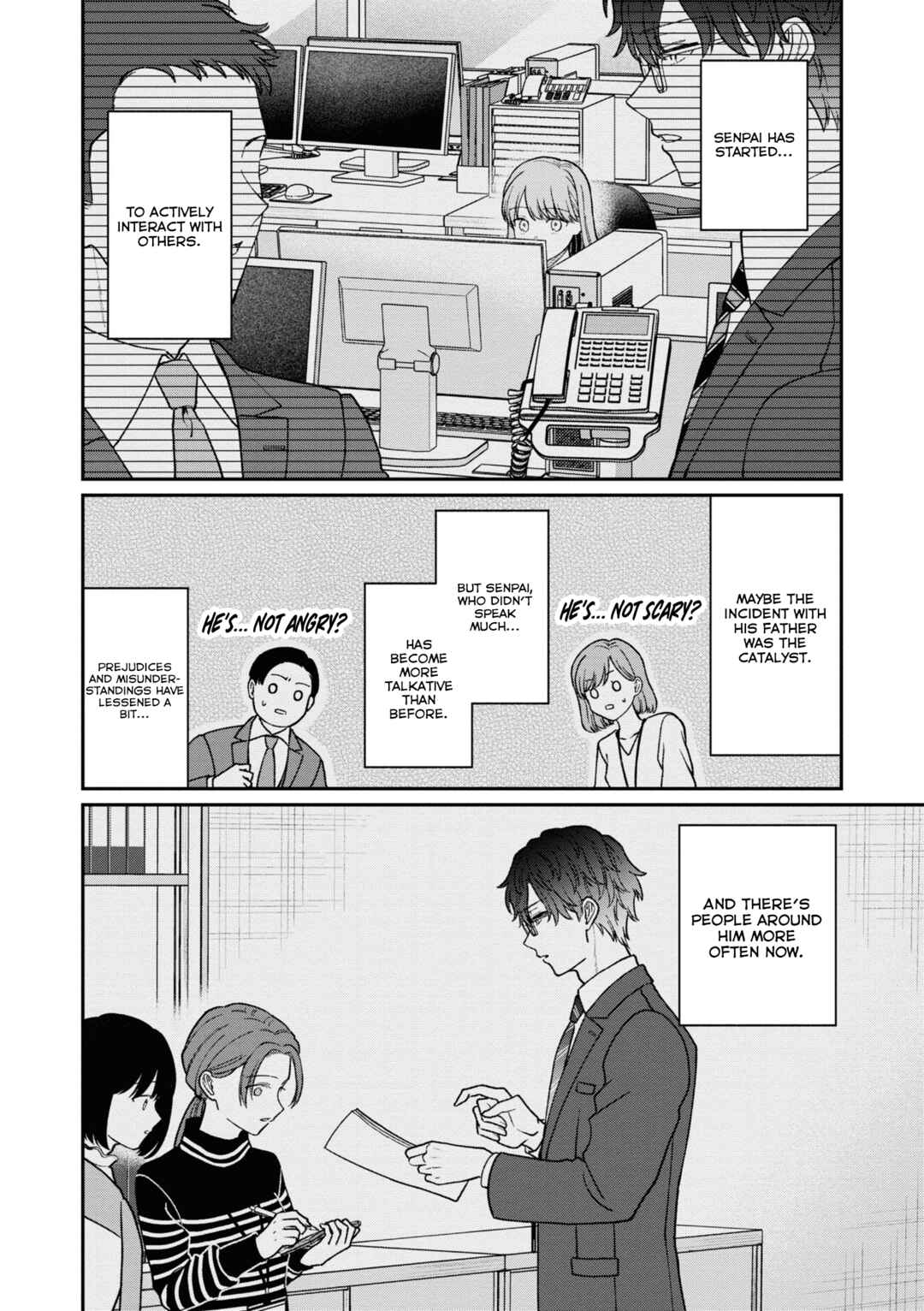 Kuuki ga "Yomeru" Shinnyuu Shain to Buaisou na Senpai Chapter 52 - Page 5