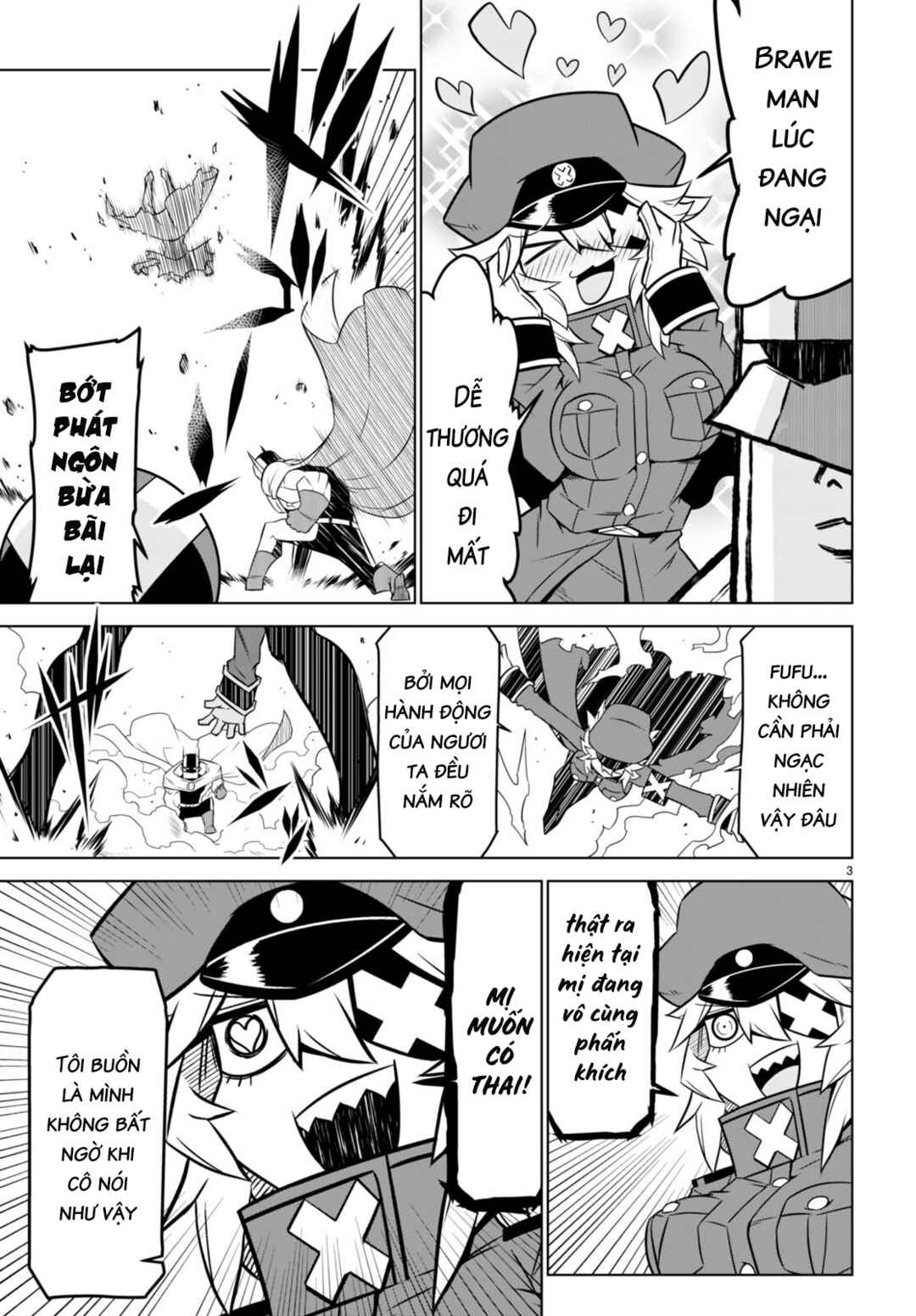 Zannen Onna Kanbu Black General-san Chapter 147 - Page 5
