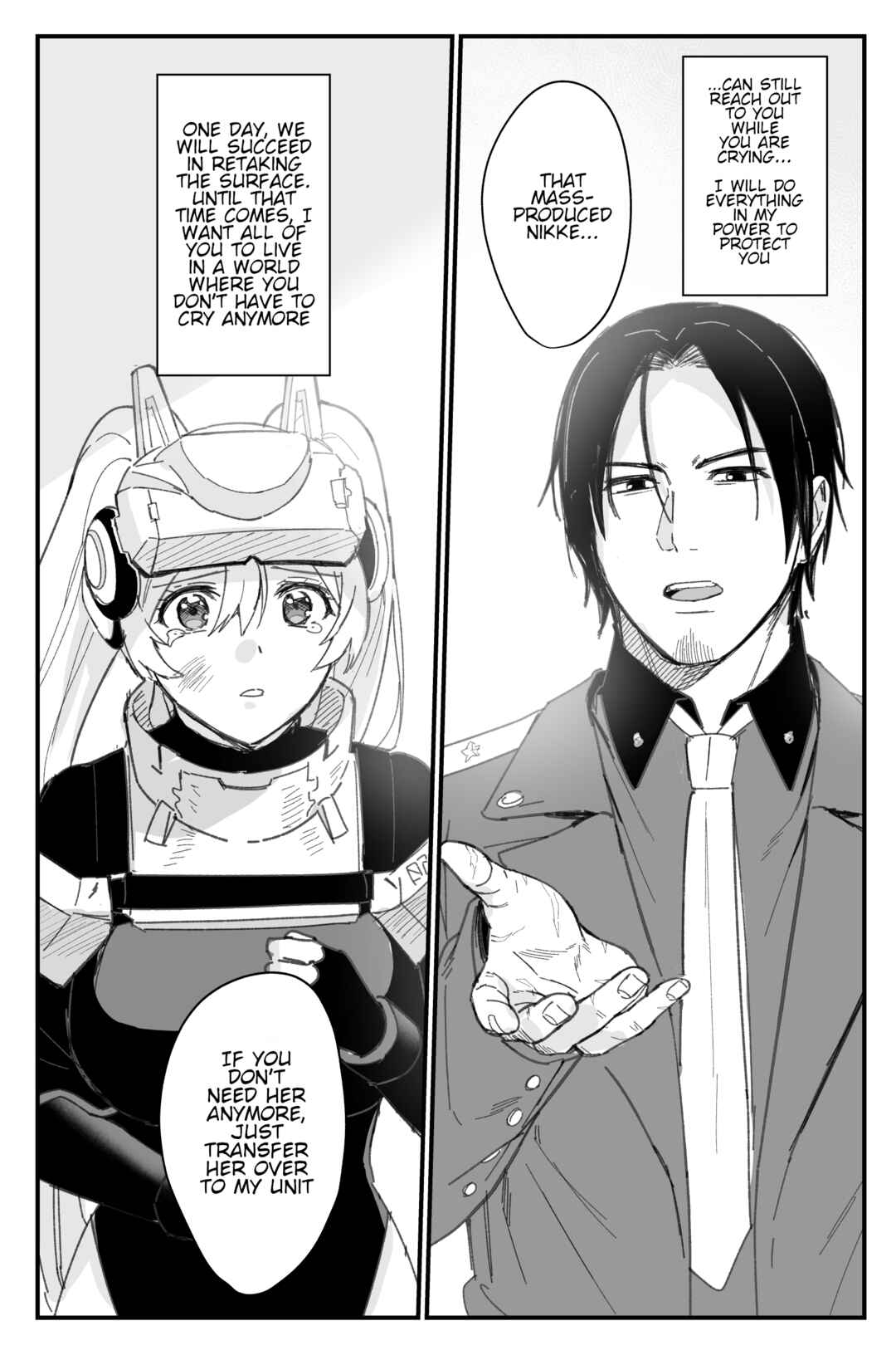 Goddess of Victory: Nikke - Ryousangata Nike x Sousaku Shikikan (Doujinshi) Chapter 2 - Page 20