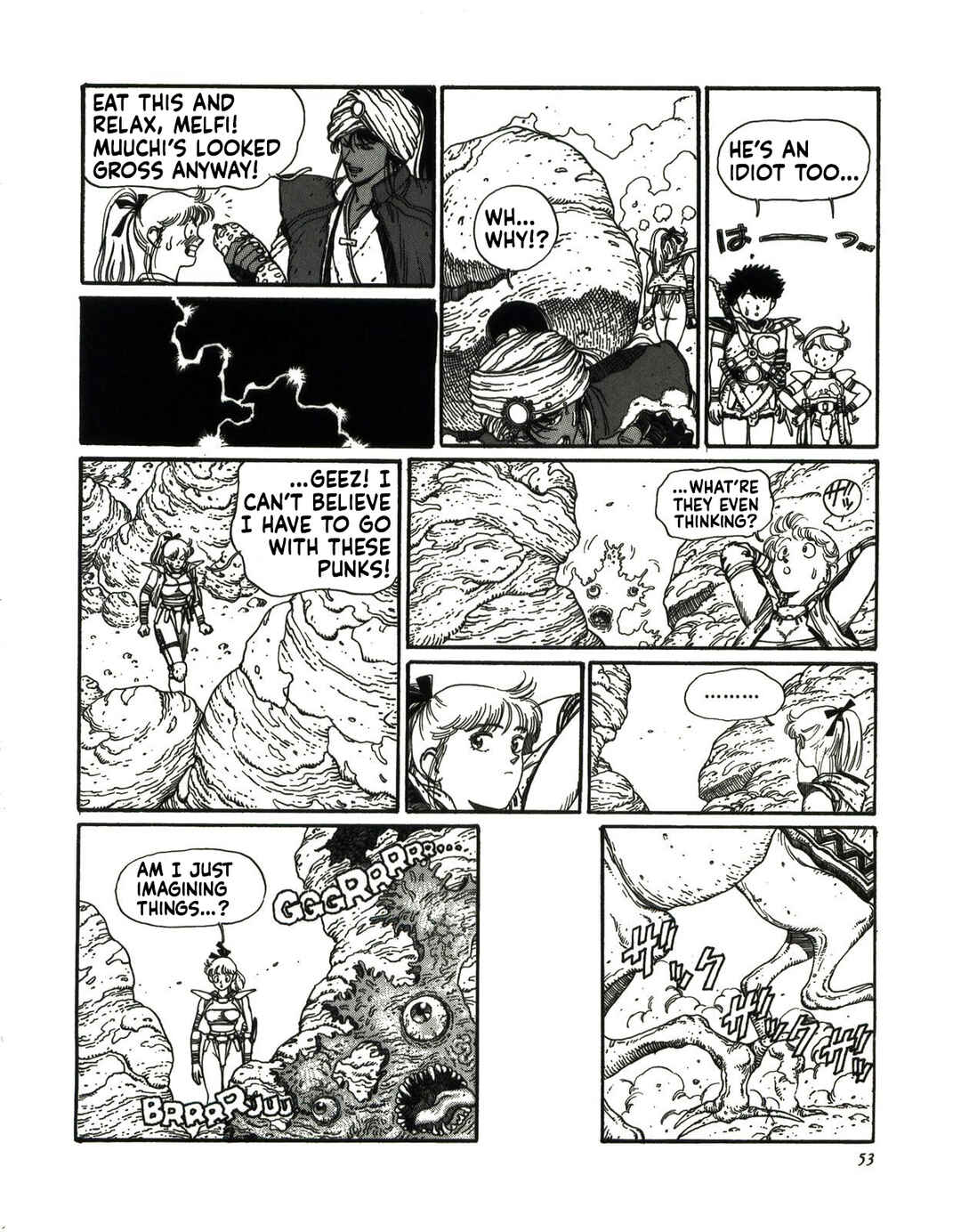 Yuukyuu no Kaze Densetsu - Final Fantasy III Yori Chapter 1 - Page 54