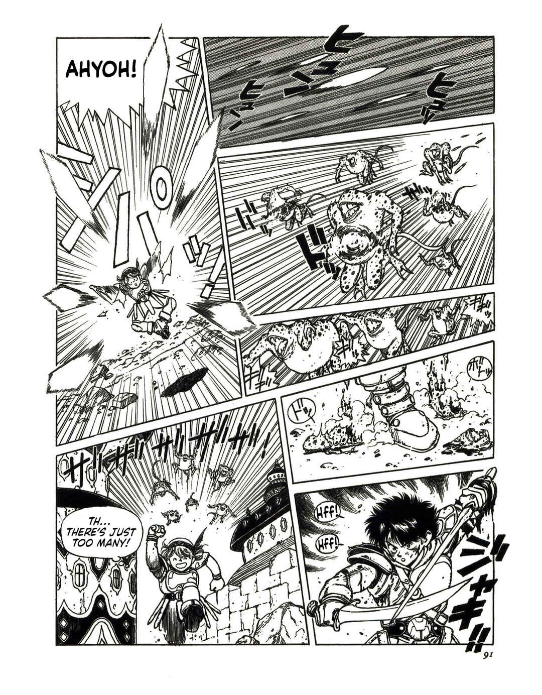 Yuukyuu no Kaze Densetsu - Final Fantasy III Yori Chapter 1 - Page 91