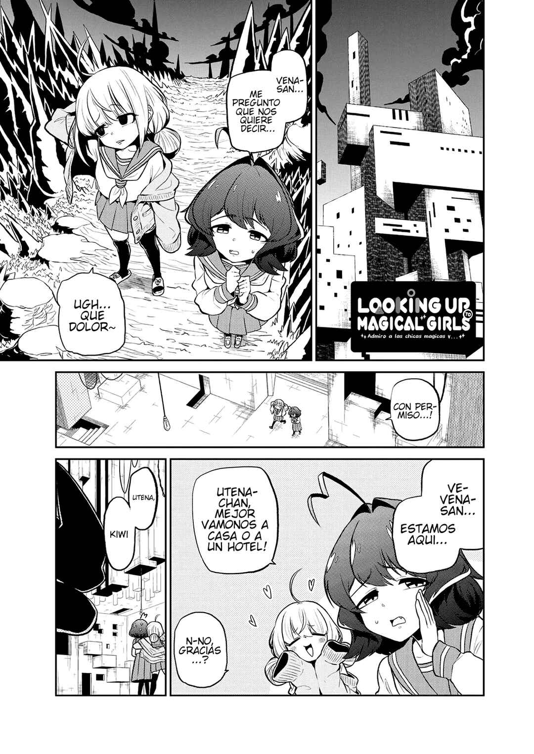 Mahou Shoujo ni Akogarete Chapter 9 - Page 1