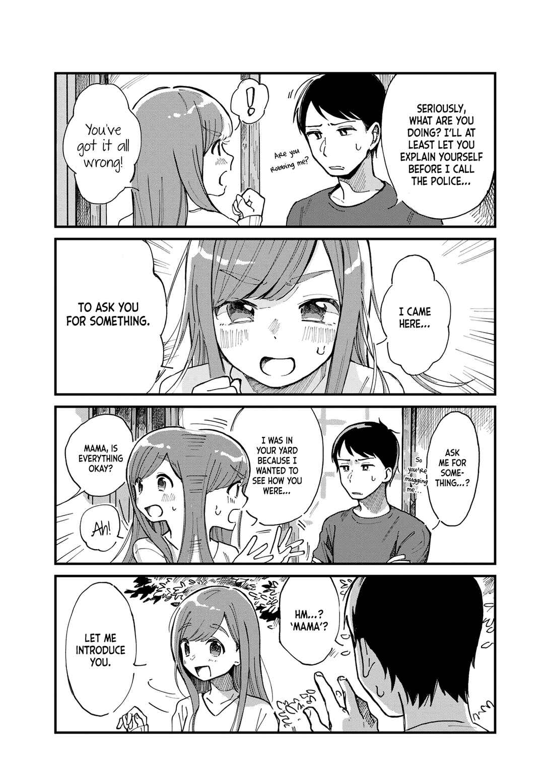 Harapeko Oyako to Motokare Yanushi Chapter 1 - Page 4