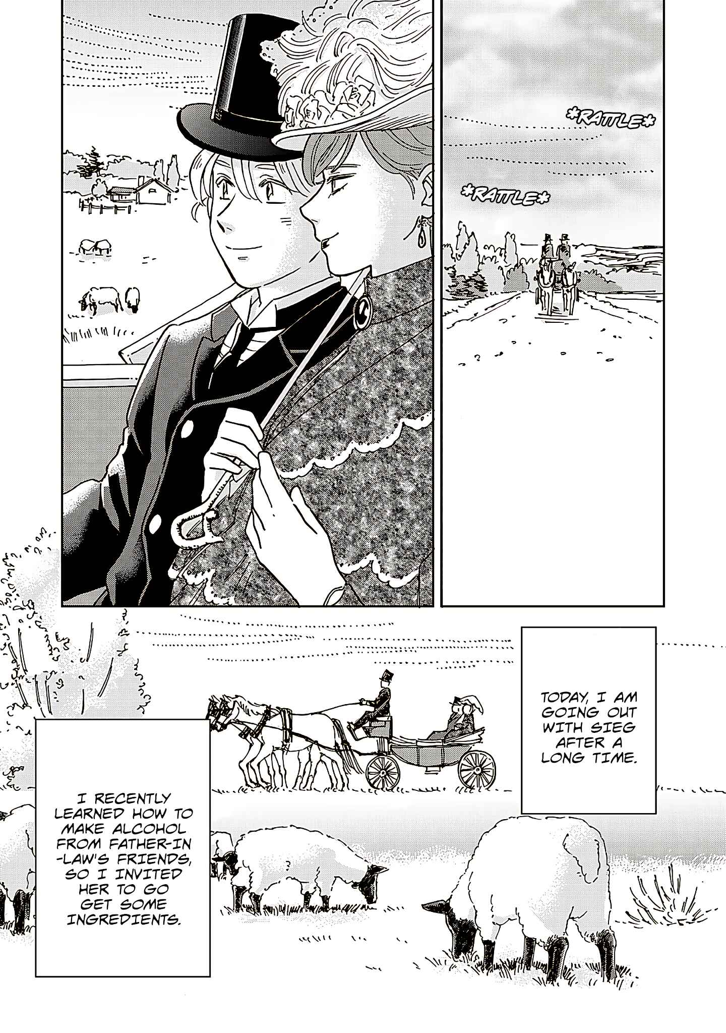 Hokuo Kizoku to Moukinzuma no Yukiguni Karigurashi Chapter 57 - Page 1