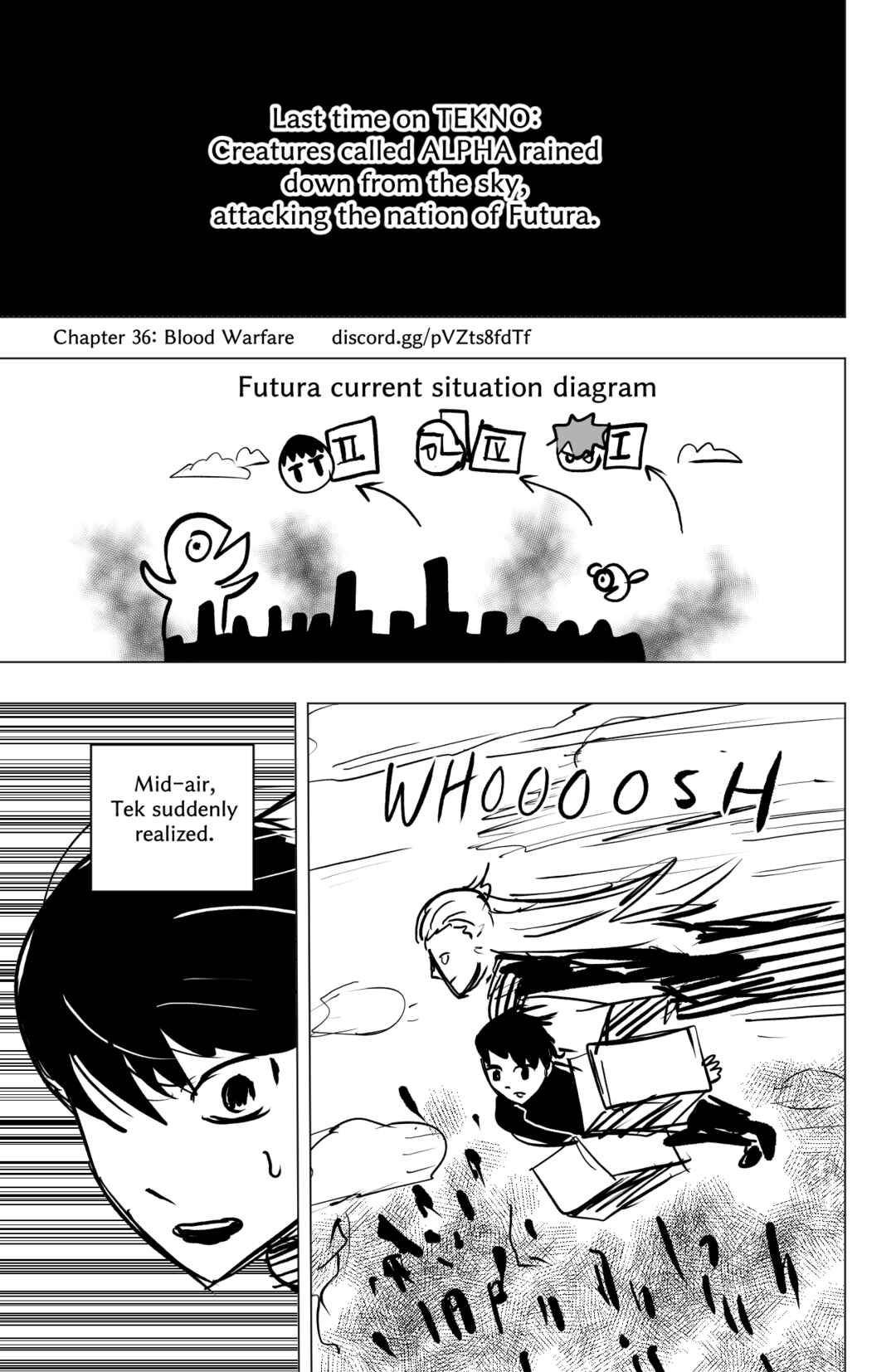 TEKNO: Sci-Fi Shonen Manga! Chapter 36 - Page 1