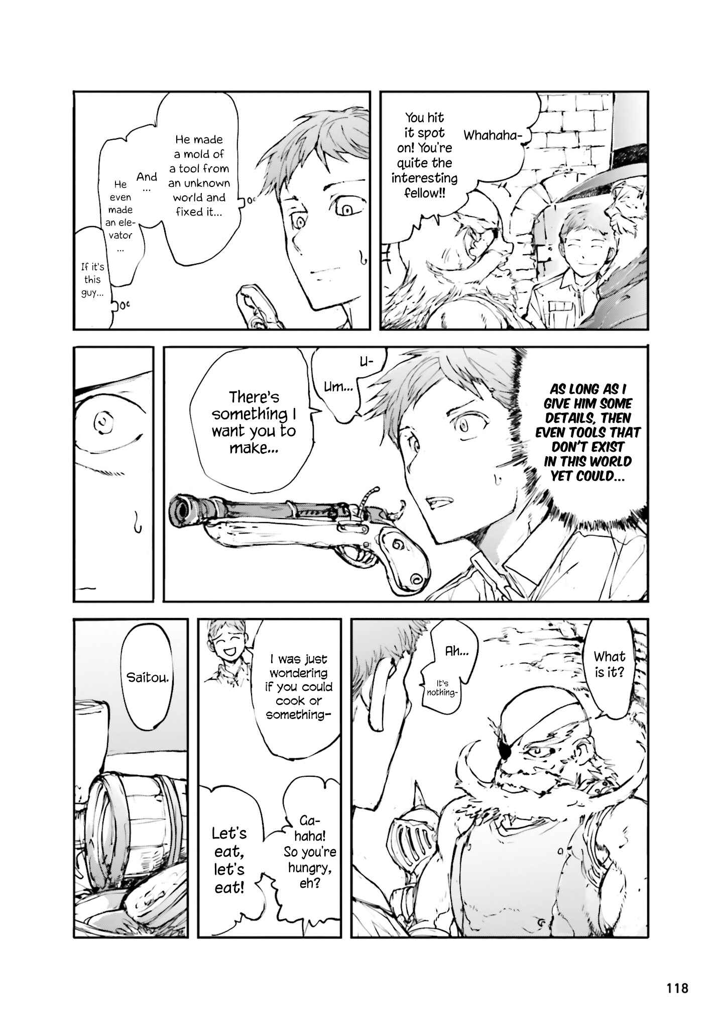 Benriya Saitou-san, Isekai ni Iku Chapter 20 - Page 2