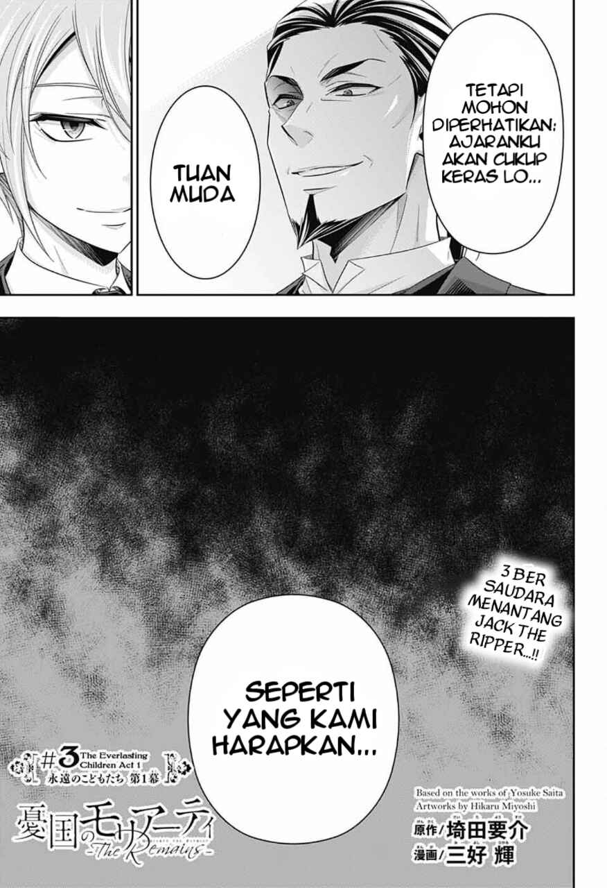 Yuukoku no Moriarty: The Remains Chapter 3 - Page 2