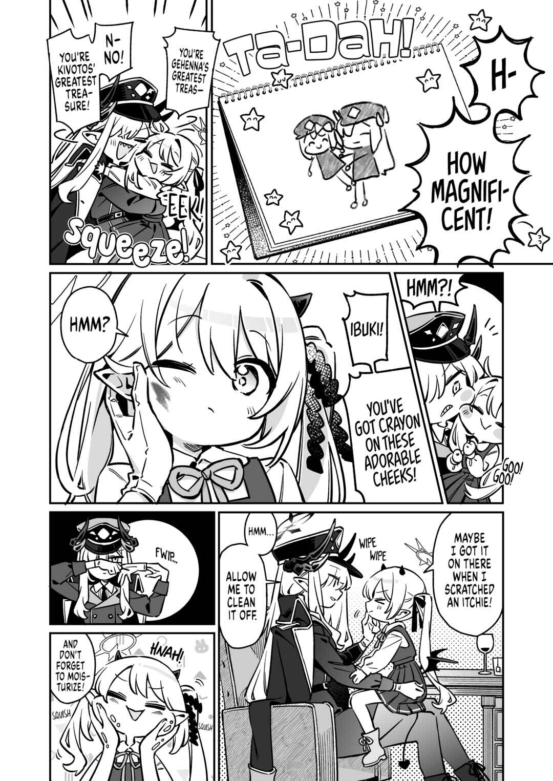 Blue Archive - Makoto-sama to Ibuki-chan ga Nakayoshi na Tokoro Motto Mitain ja! Chapter 1 - Page 10