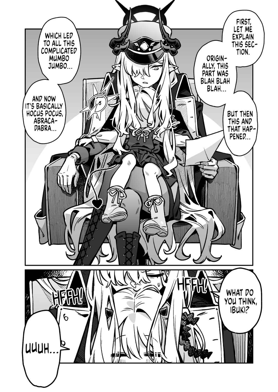 Blue Archive - Makoto-sama to Ibuki-chan ga Nakayoshi na Tokoro Motto Mitain ja! Chapter 1 - Page 12