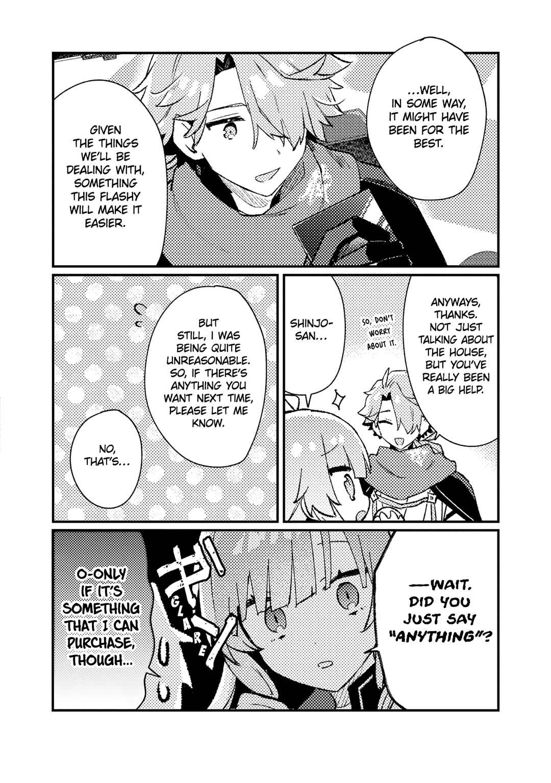 Isekai Shounin - Skill <Isekai Tokou> wo Kushi Shite, Yuuyuu Jiteki na Okanemochi Slow Life wo Okurimasu Chapter 13 - Page 13