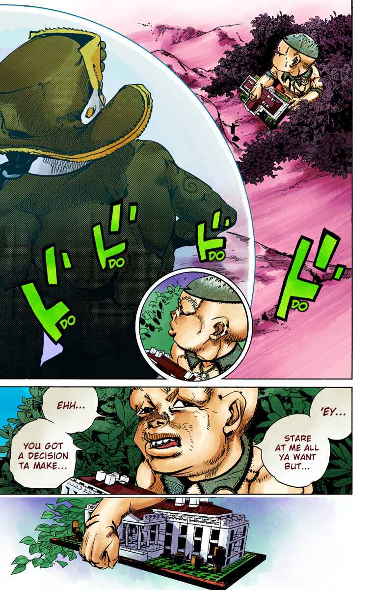 JoJo no Kimyou na Bouken: Part 8 - JoJolion Color-ban Chapter 74 - Page 36