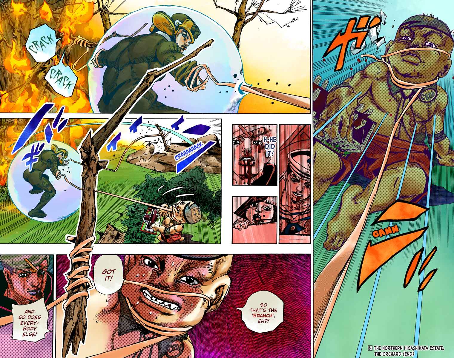 JoJo no Kimyou na Bouken: Part 8 - JoJolion Color-ban Chapter 74 - Page 38
