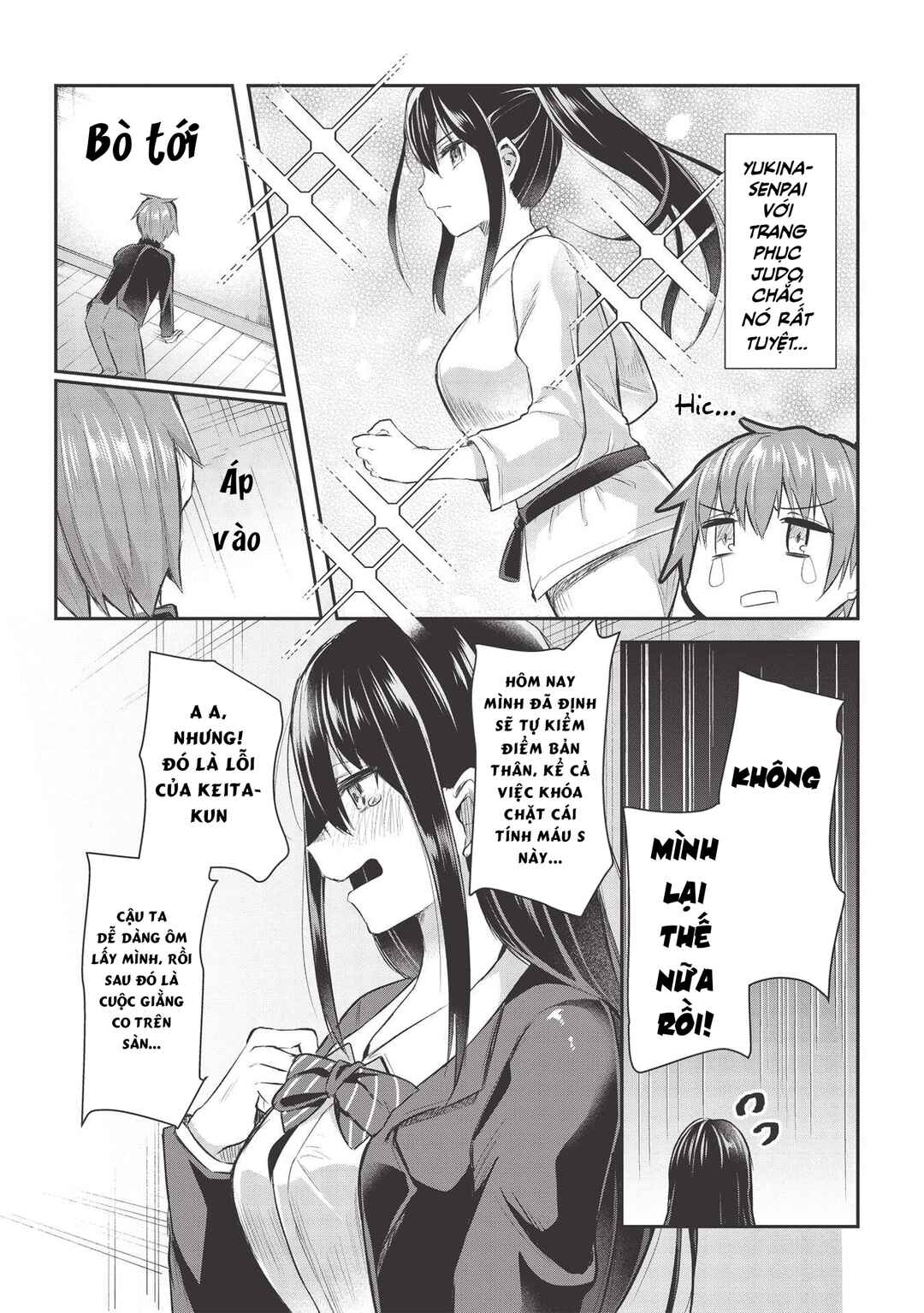 Dokuzetsu Shoujo wa Amanojaku ~Kabegoshi nara Sunao ni Sukitte Ierumon!~ Chapter 9 - Page 15